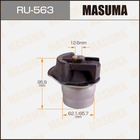 Silent block suspension bush Masuma, RU-563