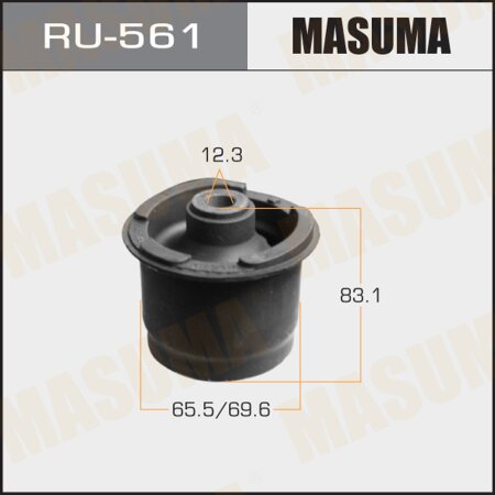 Silent block suspension bush Masuma, RU-561