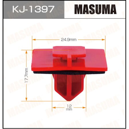 Retainer clip Masuma plastic, KJ-1397