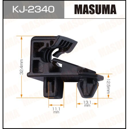 Retainer clip Masuma plastic, KJ-2340