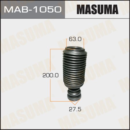 Shock absorber boot Masuma (rubber), MAB-1050