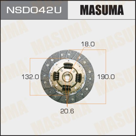 Clutch disc Masuma, NSD042U