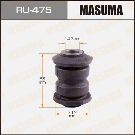 Silent block suspension bush Masuma, RU-475