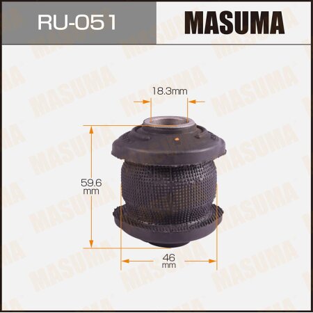Silent block suspension bush Masuma, RU-051
