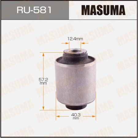 Silent block suspension bush Masuma, RU-581