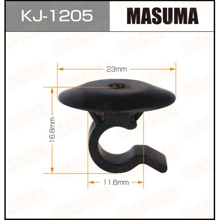 Retainer clip Masuma plastic, KJ-1205