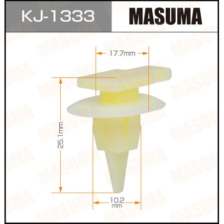 Retainer clip Masuma plastic, KJ-1333