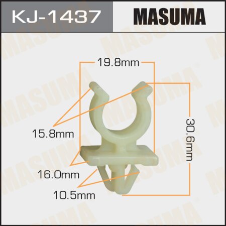 Retainer clip Masuma plastic, KJ-1437