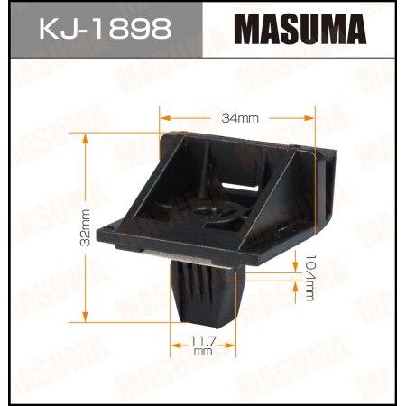 Retainer clip Masuma plastic, KJ-1898