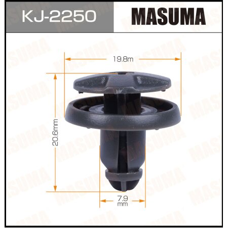 Retainer clip Masuma plastic, KJ-2250