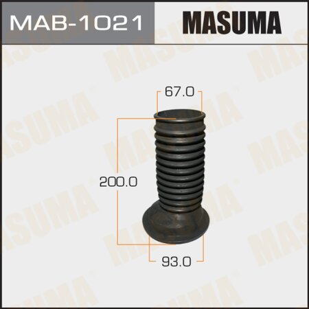 Shock absorber boot Masuma (rubber), MAB-1021