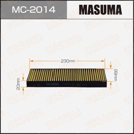 Cabin air filter Masuma, MC-2014