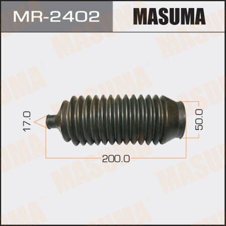 Steering gear boot Masuma (rubber), MR-2402