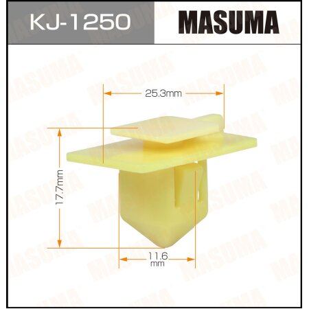 Retainer clip Masuma plastic, KJ-1250