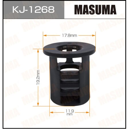 Retainer clip Masuma plastic, KJ-1268