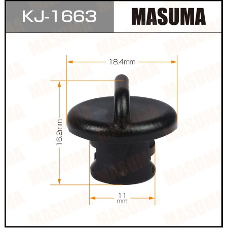 Retainer clip Masuma plastic, KJ-1663