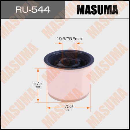 Silent block suspension bush Masuma, RU-544