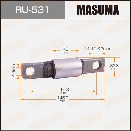 Silent block suspension bush Masuma, RU-531