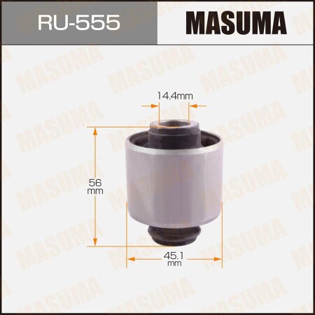 Silent block suspension bush Masuma, RU-555