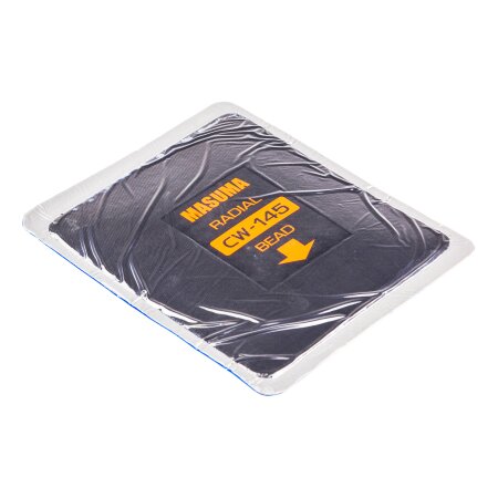 Radial patch Masuma for cold & hot tyre repair, 1 cord layer, 135х115mm, CW-145
