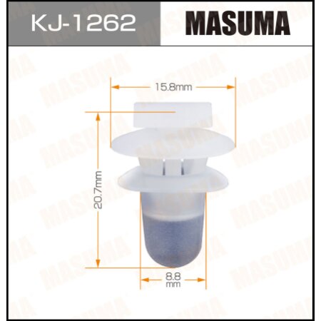 Retainer clip Masuma plastic, KJ-1262