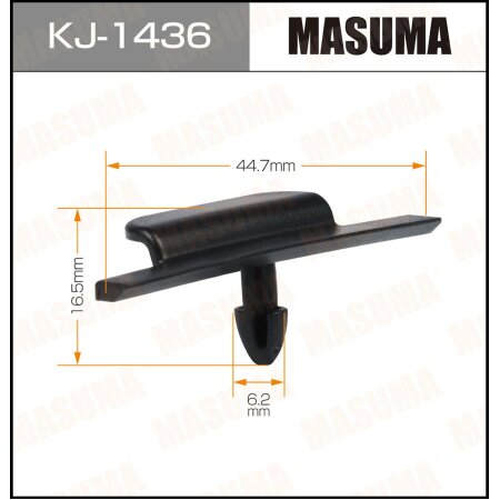 Retainer clip Masuma plastic, KJ-1436