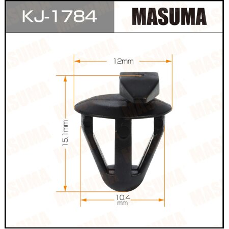 Retainer clip Masuma plastic, KJ-1784