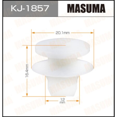 Retainer clip Masuma plastic, KJ-1857