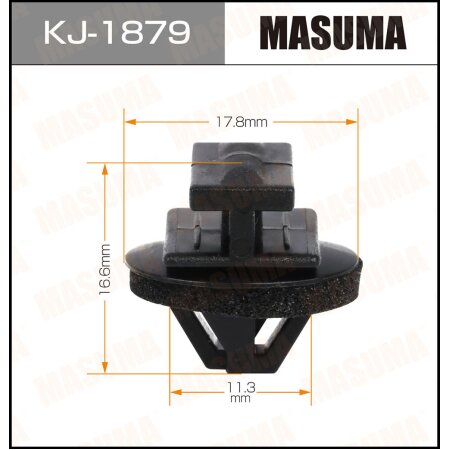 Retainer clip Masuma plastic, KJ-1879