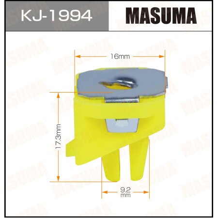 Retainer clip Masuma plastic, KJ-1994