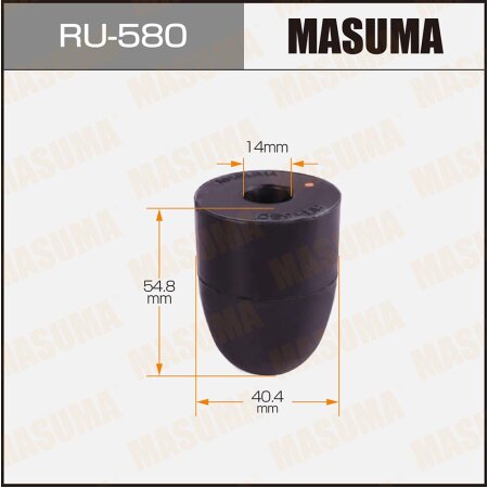 Silent block suspension bush Masuma, RU-580