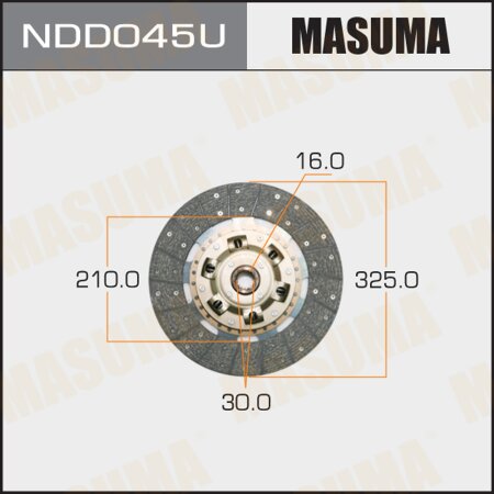 Clutch disc Masuma, NDD045U