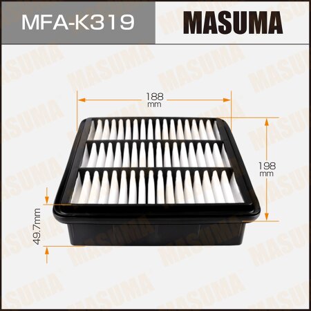 Air filter Masuma, MFA-K319