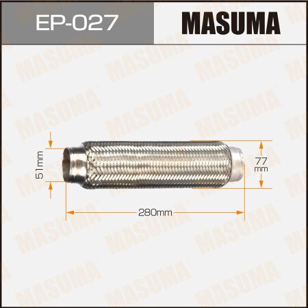Flex pipe Masuma 2-layer 51x280, EP-027