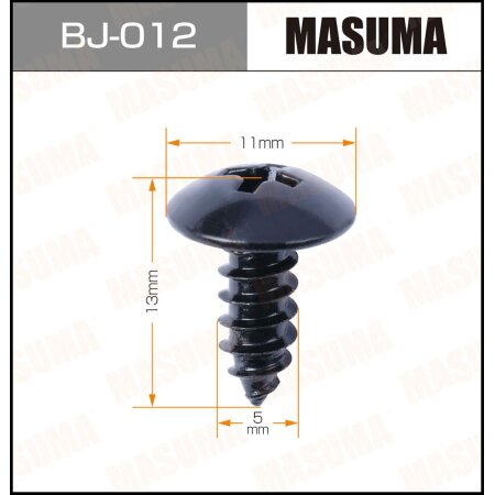 Self-tapping screw Masuma 5x13mm, set of 15pcs, BJ-012