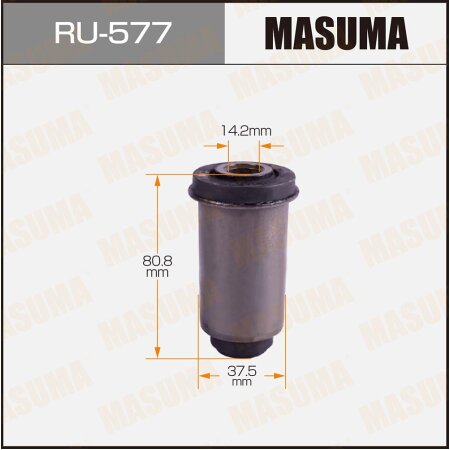 Silent block suspension bush Masuma, RU-577