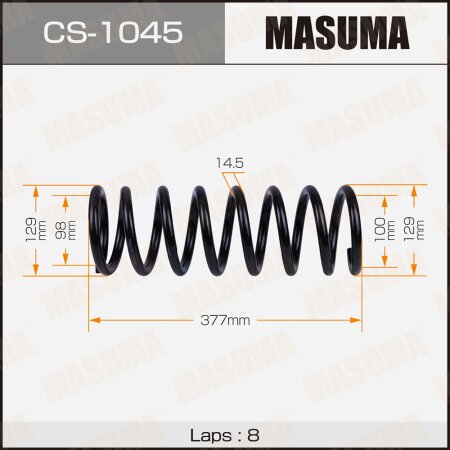 Coil spring Masuma, CS-1045