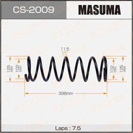 Coil spring Masuma, CS-2009