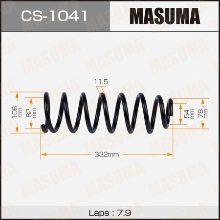 Coil spring Masuma, CS-1041
