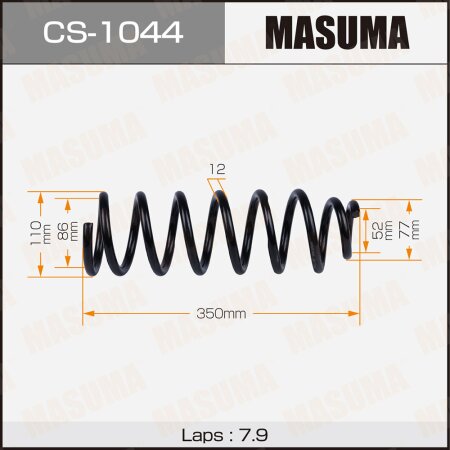 Coil spring Masuma, CS-1044