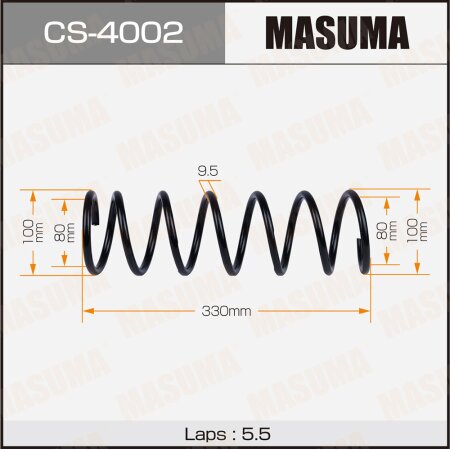 Coil spring Masuma, CS-4002