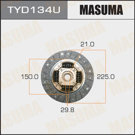 Clutch disc Masuma, TYD134U