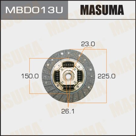 Clutch disc Masuma, MBD013U