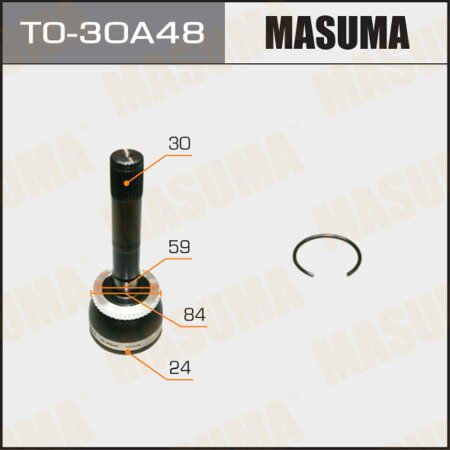 CV joint (outer) Masuma, TO-30A48