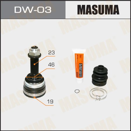 CV joint (outer) Masuma, DW-03