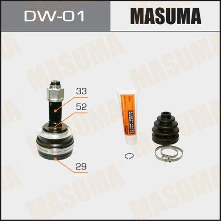 CV joint (outer) Masuma, DW-01