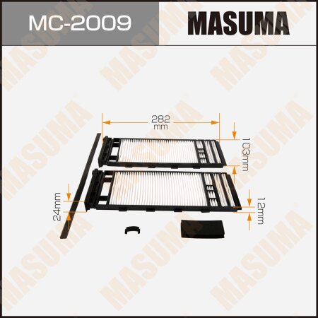 Cabin air filter Masuma, MC-2009