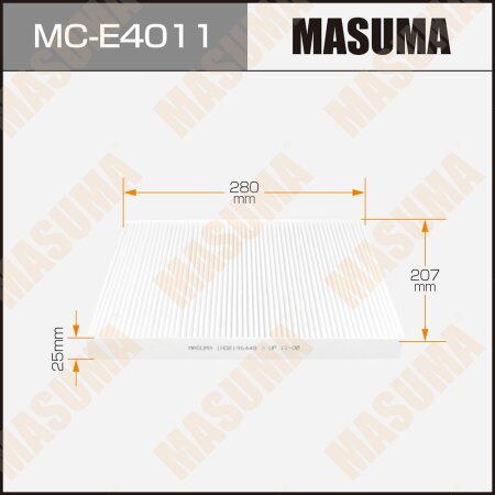 Cabin air filter Masuma, MC-E4011