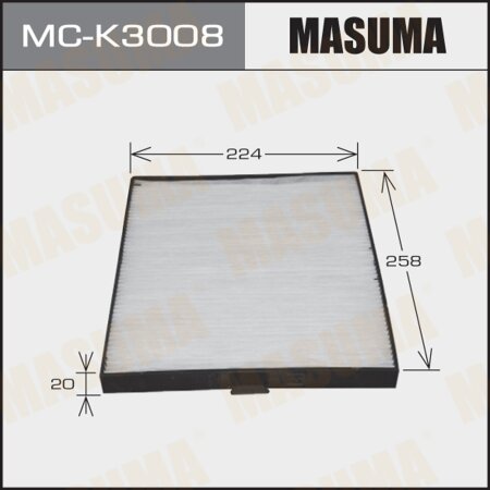 Cabin air filter Masuma, MC-K3008