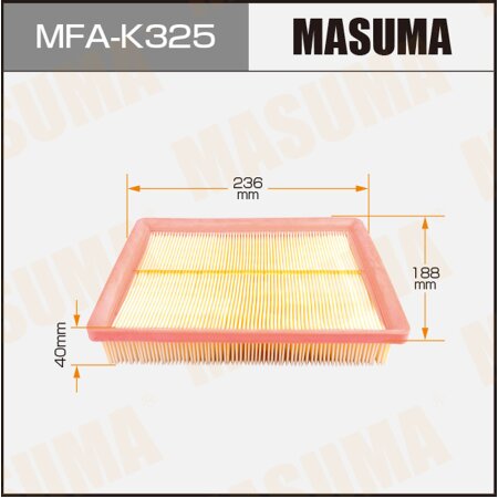 Air filter Masuma, MFA-K325